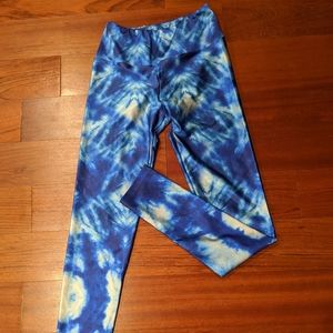 Goldsheep blue tye dye leggings